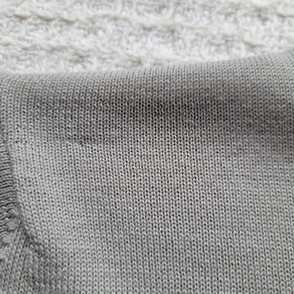 Casual Business Long-sleeve Mock Ruffled Turtleneck Wool Blend Soft Cozy Sweater - Picture 8 of 10